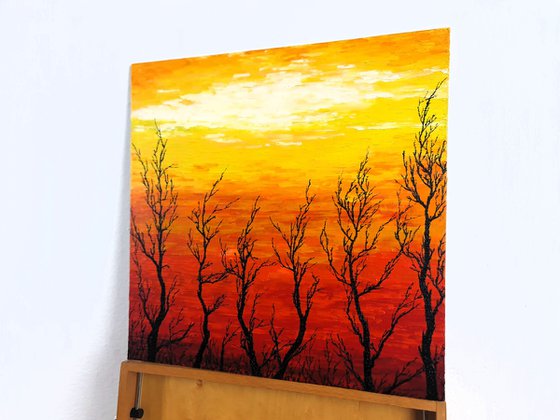 Sunny trees