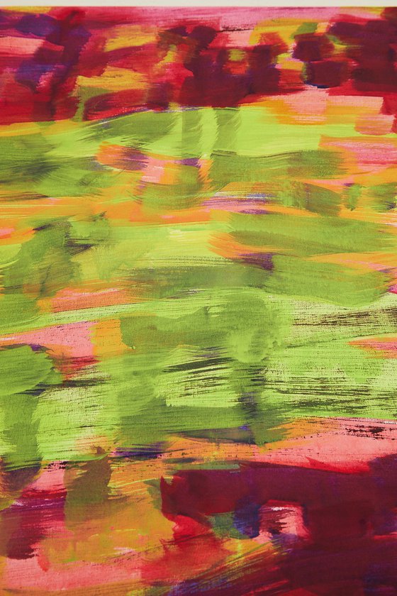Autumn / Yellow Pink Red