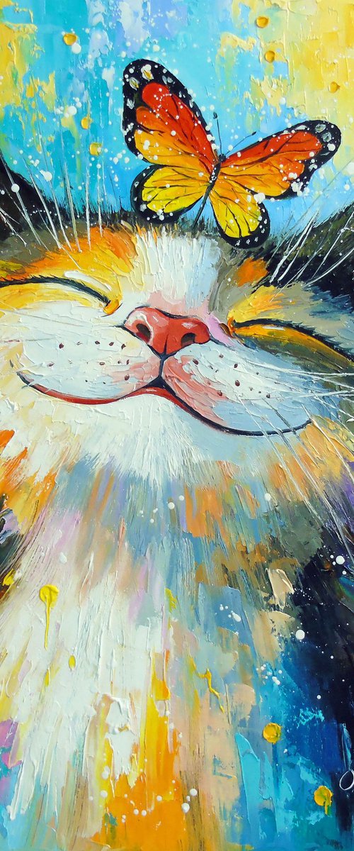 Happy Cat by Olha Darchuk