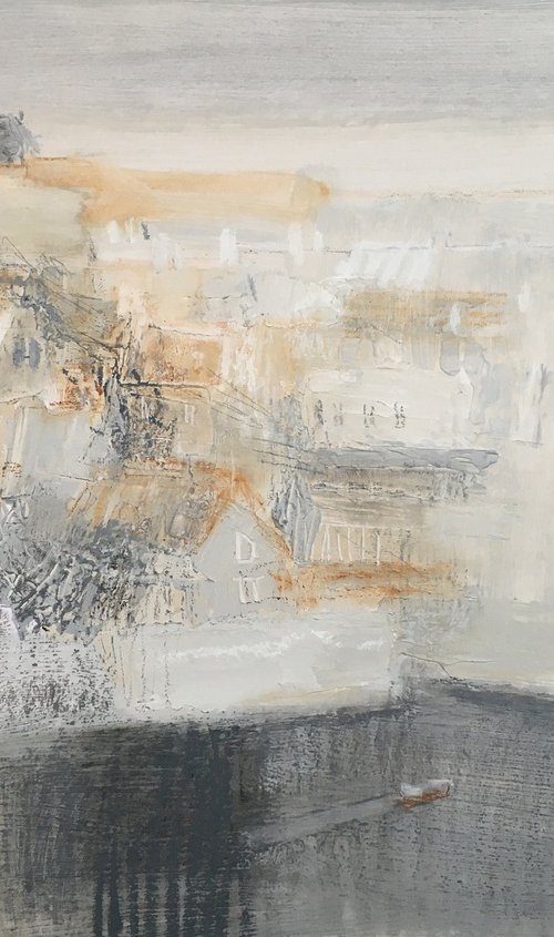 Silent Autumn over the Vltava River by Olga Kataeva-Rochford