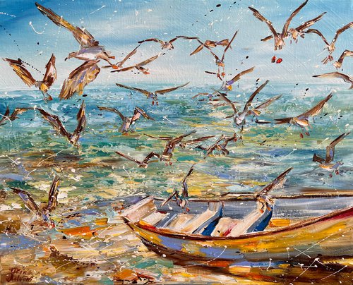 Seagulls by Diana Malivani