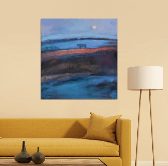 Twilight time and Moonrise