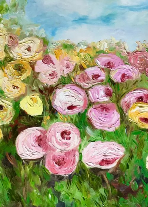 Roses in Greenwich by Olga Koval