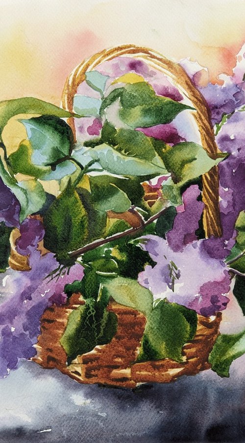 Lilac bouquet#3 by Yuryy Pashkov