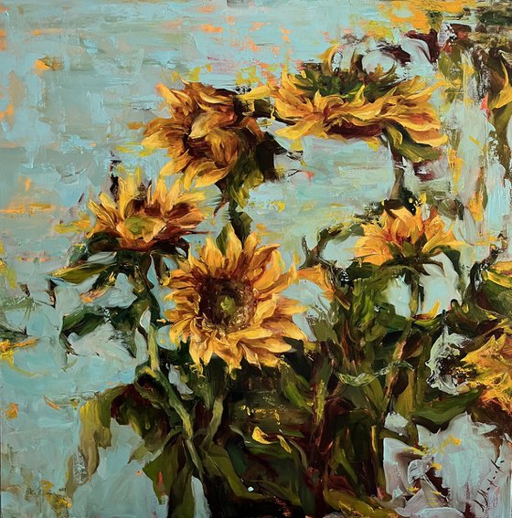 SUNFLOWERS -  PROVENCE