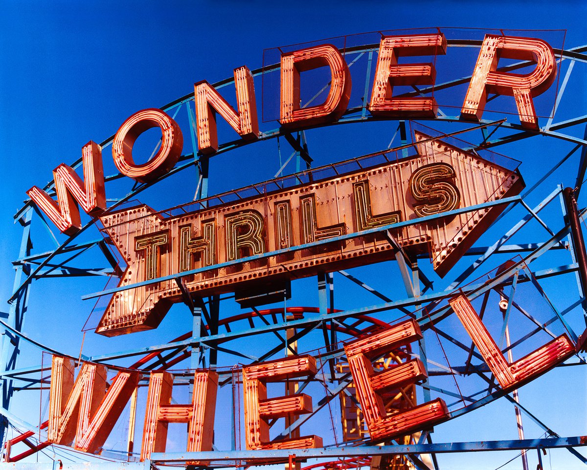Thrills, Coney Island, New York by Richard Heeps
