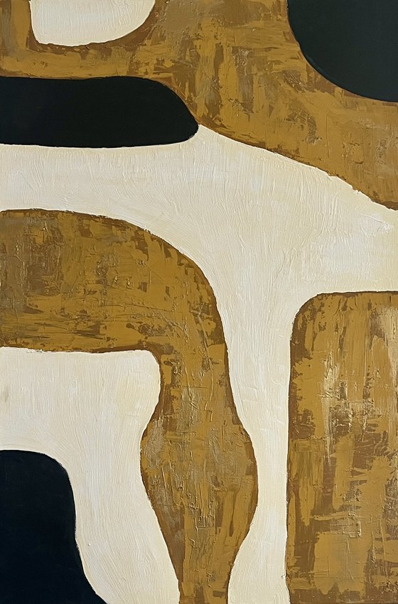 Golden River 60x90x2 cm