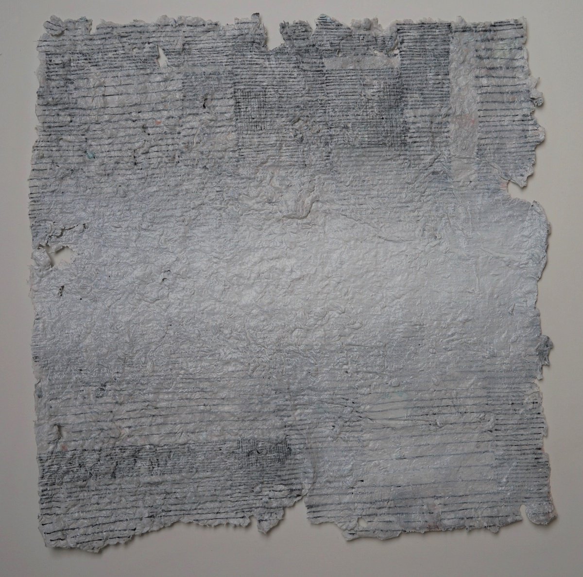 Geometric Abstract Painting By Anna Jannack, 12 X 12, Lines Xiii, Original Artwork