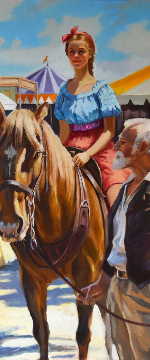 In the circus town by Serghei Ghetiu