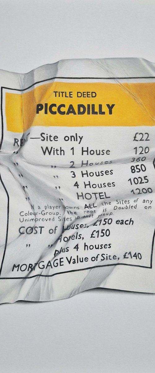 Monopoly: Piccadilly by Daniel Shipton