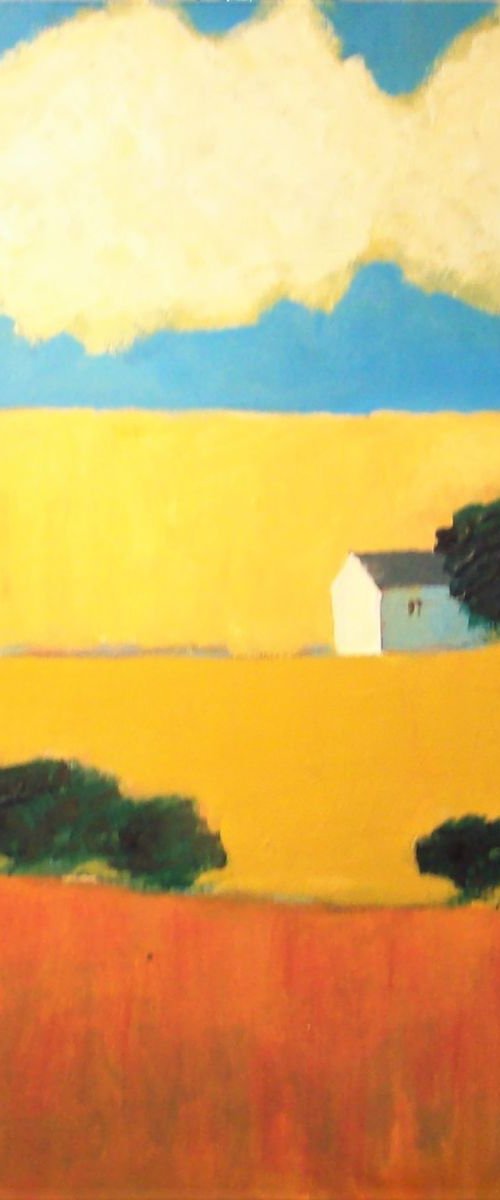 Farm, Summer by David J Edwards