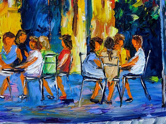 On a Street Corner in Lyon