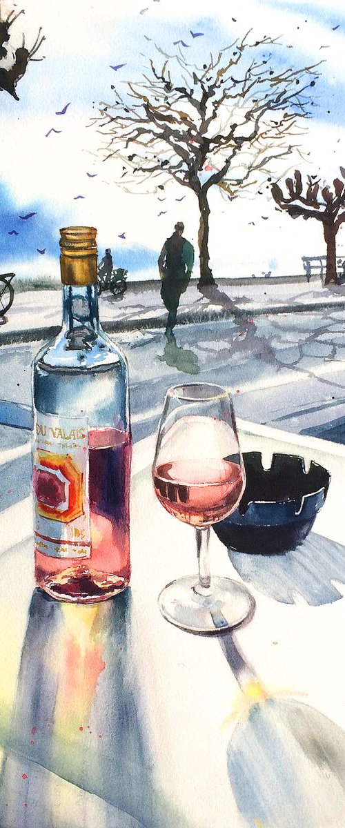 Rosé from Vevey by Ksenia Astakhova