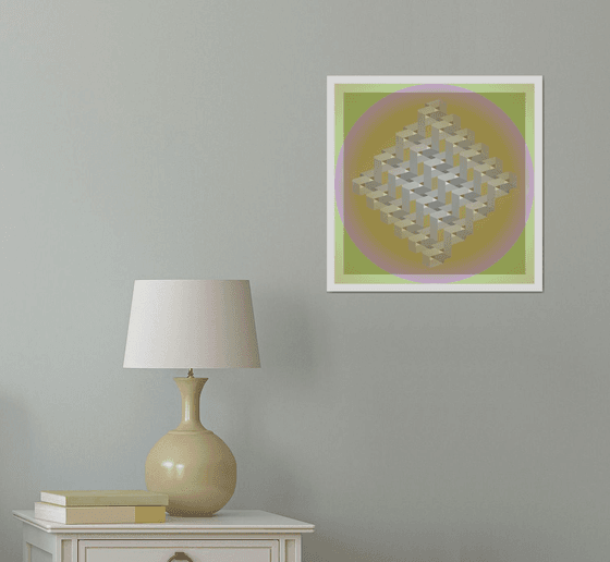 Simple 7 (Geometric Print) (2021)