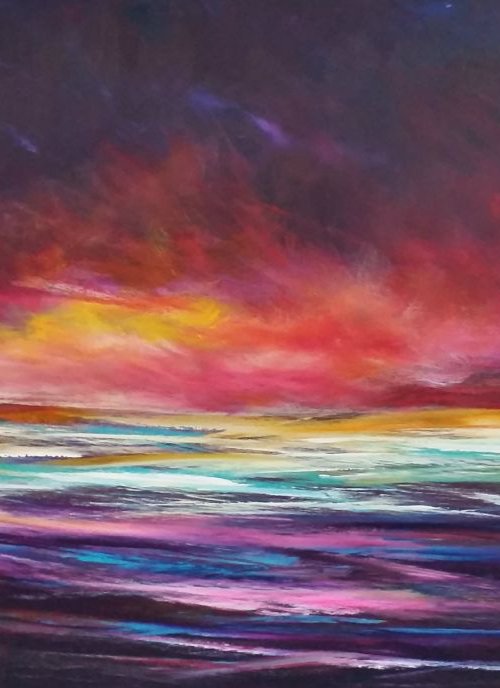 Chasing the Rainbow (Large, STUNNING) by Mel Graham