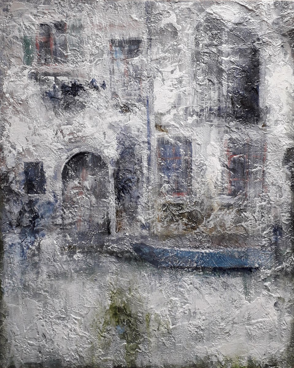 Dreams of Venice. Abstract painting by Alexander Zhilyaev