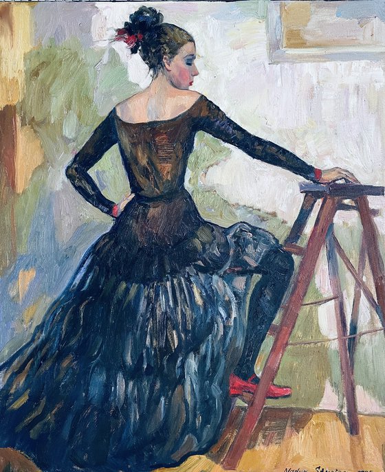 Charlotte in the image of Carmen