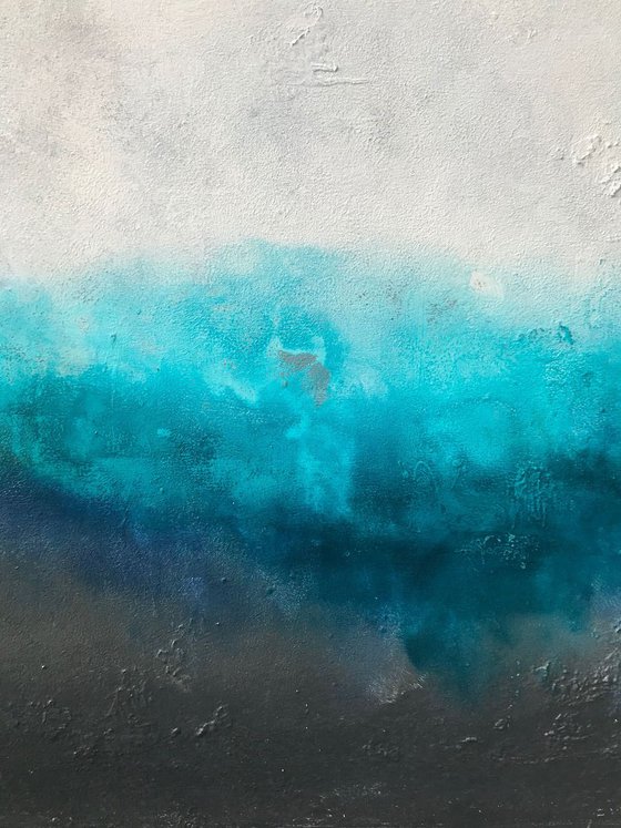 blue divides (120 x 80 cm)