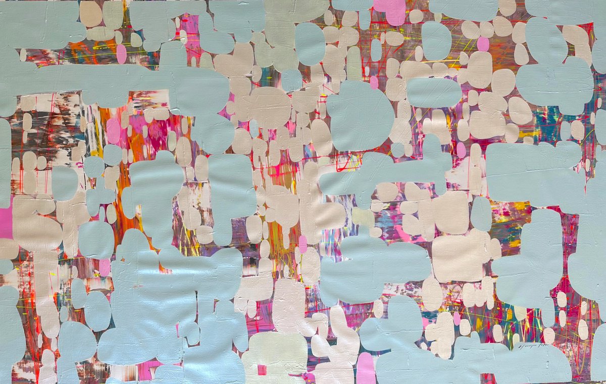 Coastal In Pearl By Vahe Yeremyan, 68 X 43, Artwork For Sale On Artfinder