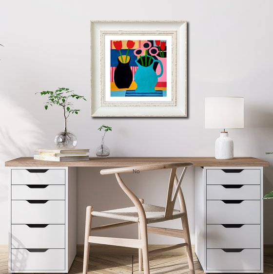 Still Life with a Blue Vase III