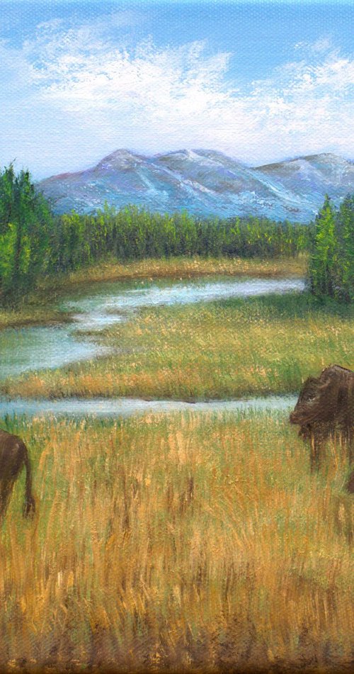 Teton national park by Ludmilla Ukrow