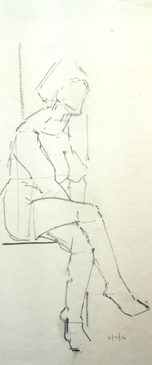 Life Drawing No 26 by Ian McKay