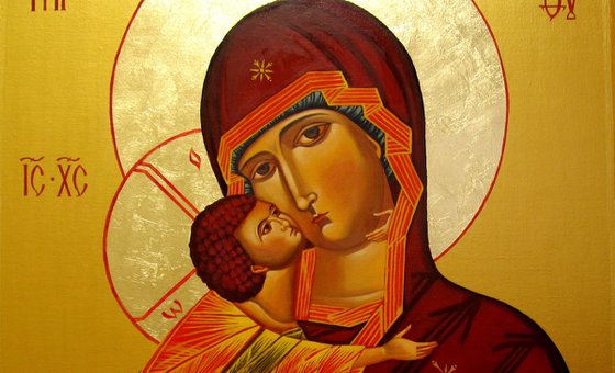 Icon "Iversk's Mother of God"