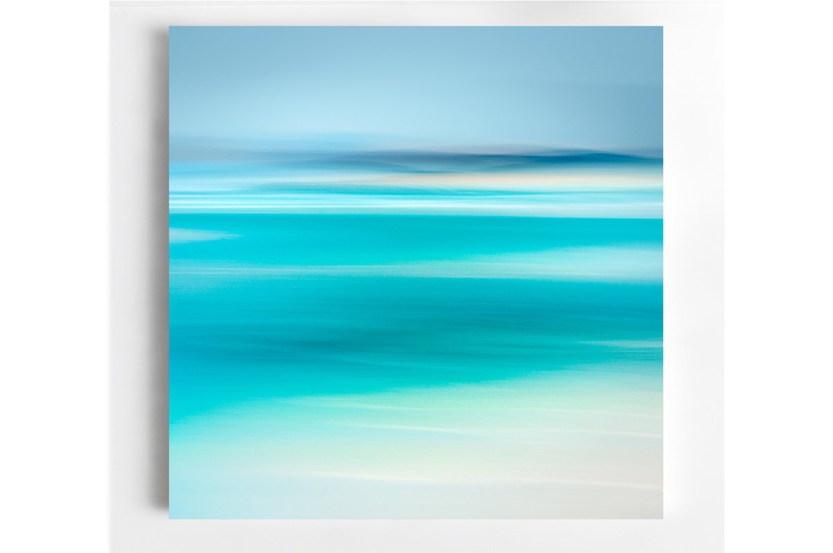 Abstract Photograph , Hebridean Waters By Lynne Douglas, 44 X 44, Artwork For Sale On Artfinder