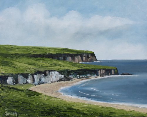White Park Bay, Irish Landscape by John Halliday