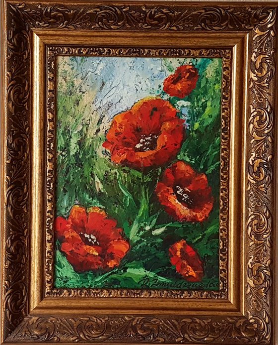 Red Poppies - Commission for Dijana
