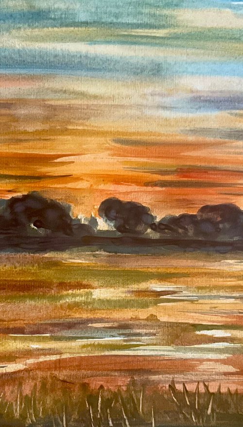 Sunset gazing by Samantha Adams