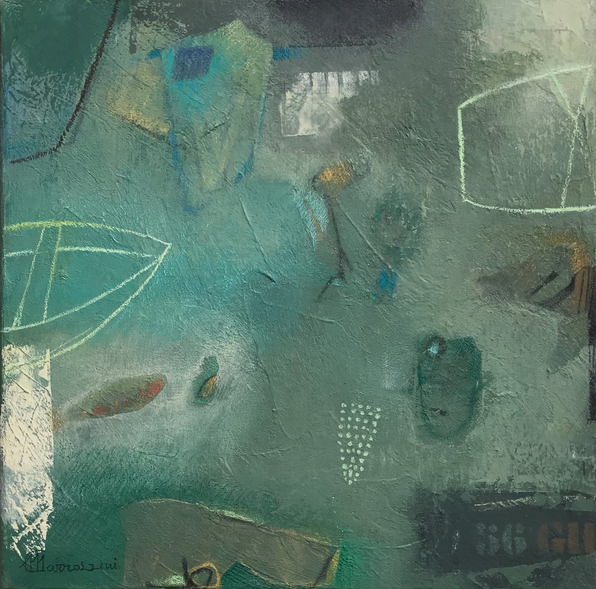 In Fondo Al Lago 1 By Marcello Carrozzini, 12 X 12, Artwork For Sale On Artfinder