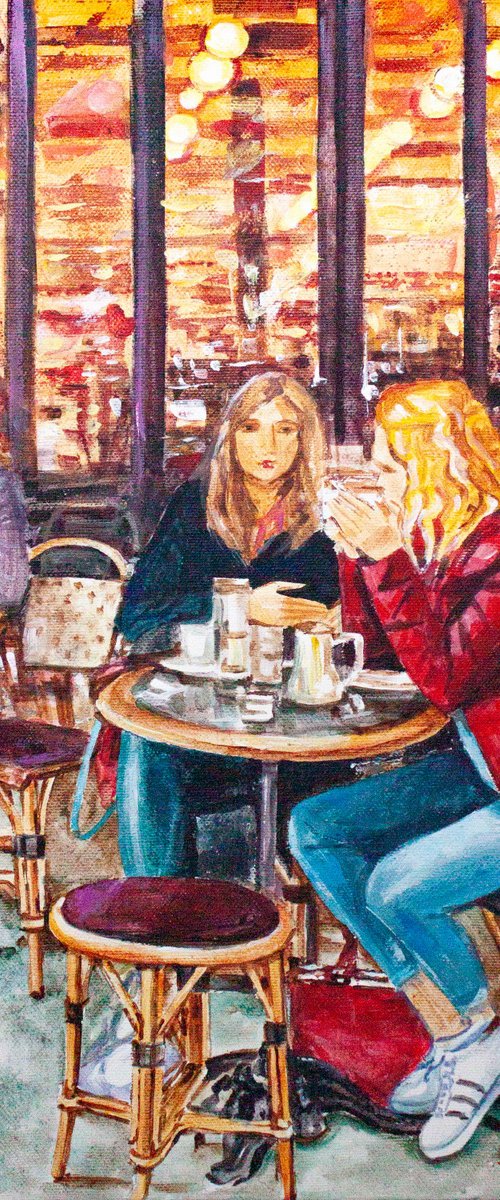 Cafe by Aleksandr Neliubin