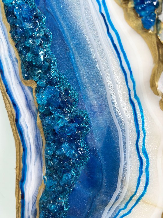 Sapphire Geode