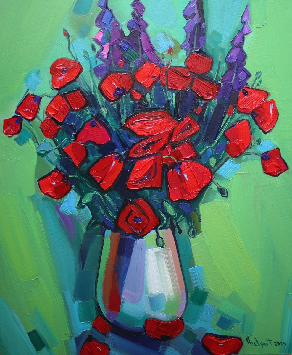 Poppies by Tigran Avetyan