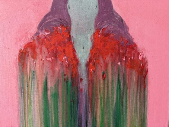 The Girl with Bouquet