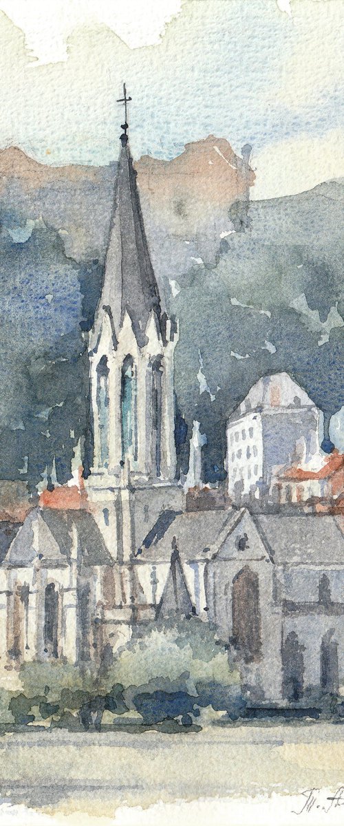 Église Saint-Georges in Lyon by Tatiana Alekseeva