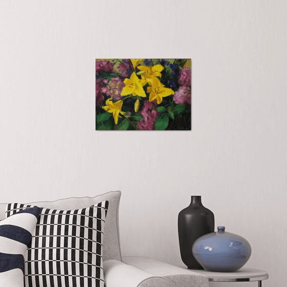 Yellow Lilies