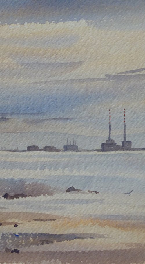 View of Dublin Bay by Maire Flanagan