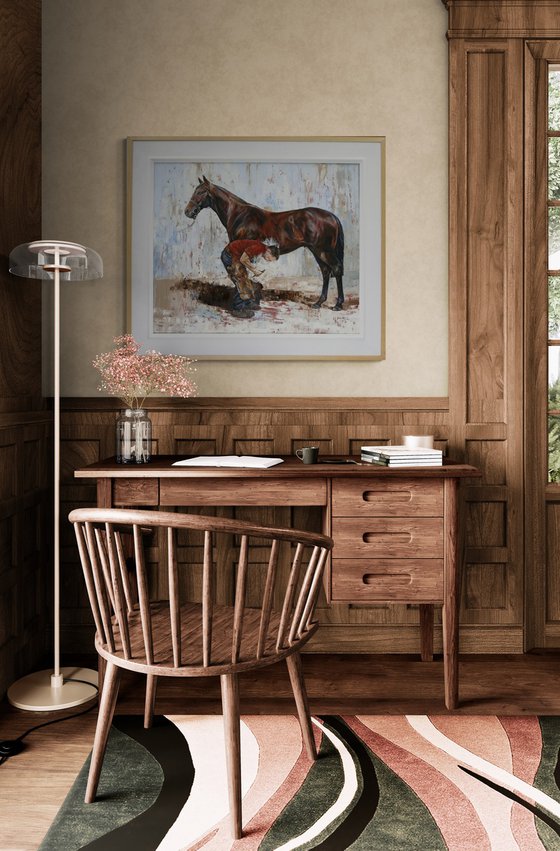 THE FARRIER & THE THOROUGHBRED