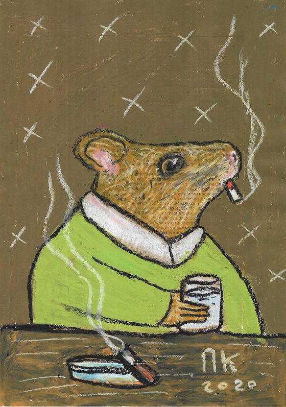 Smoking mouse #7