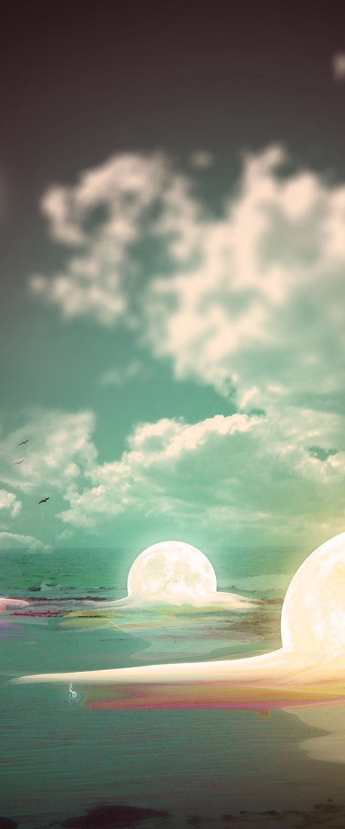 Melting Moons by Vanessa Stefanova