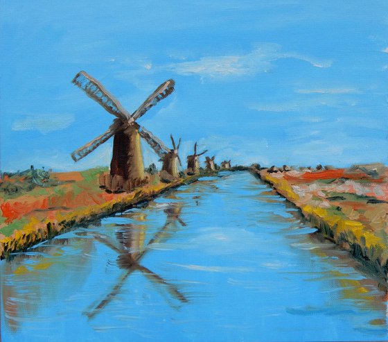 Dutch landscape (10) , Zaanse schans.