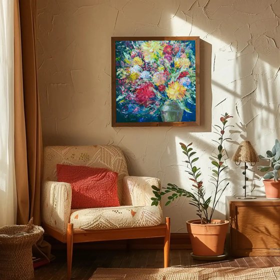 Flowers in vase 3