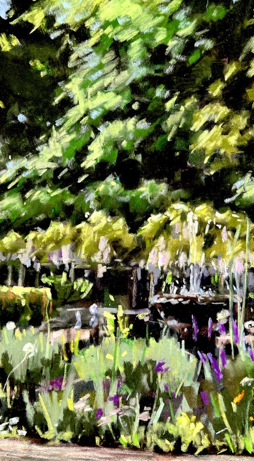 The Old English Garden, Battersea Park by Louise Gillard