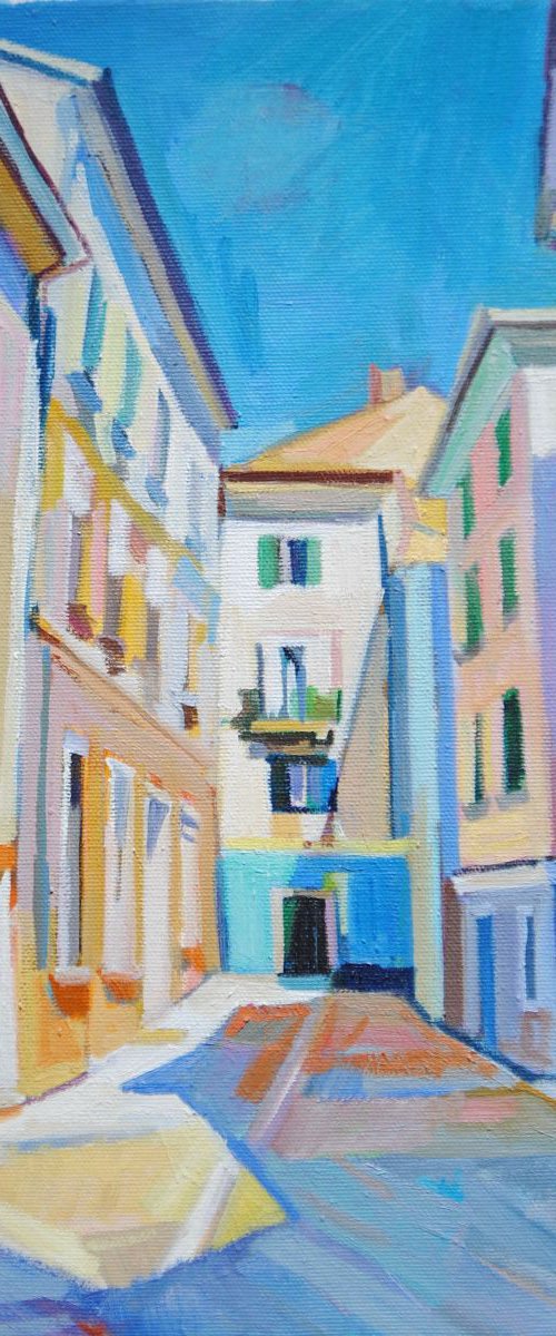 The Sunlight Street  I by Maja Đokić Mihajlović