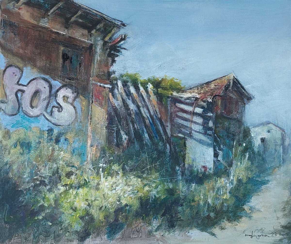 CAMPOLARA TRAIN STATION, BURGOS SPAIN by Maylu Garci?a