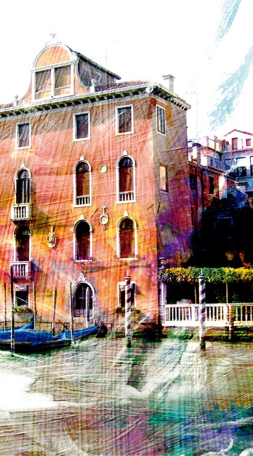 Maromas, Canales de Venecia 2/XL large original artwork by Javier Diaz