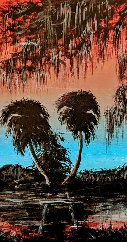 Florida Landscape Highwaymen by Robbie Potter