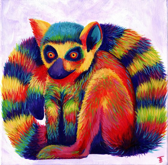 Leonard the Rainbow Lemur